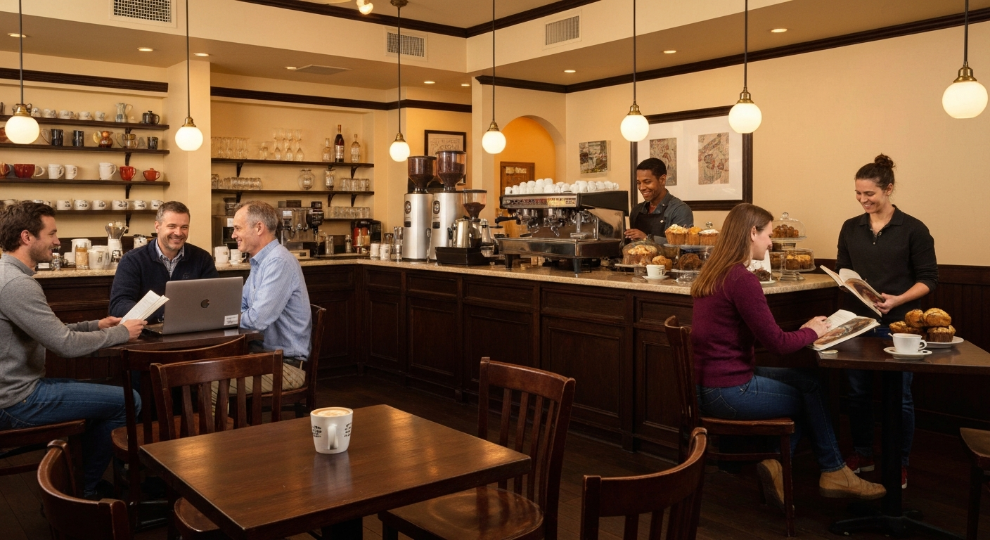Sweet Honey Cafe interior